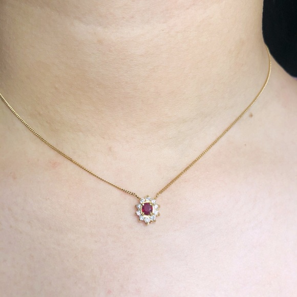 💯authentic ruby necklace - Picture 10 of 11